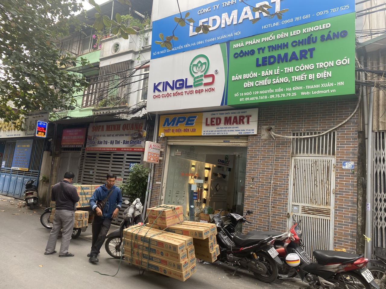 Địa chỉ bán đèn uy tín tại Hà Nội