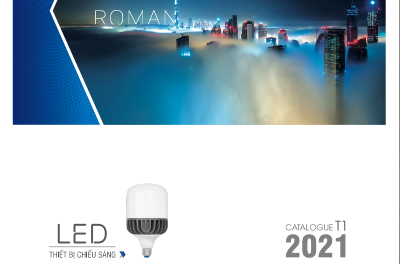 Catalogue Bảng Giá Đèn LED ROMAN 2021