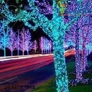 Những loại đèn led quấn cây đẹp nhất Hà Nội