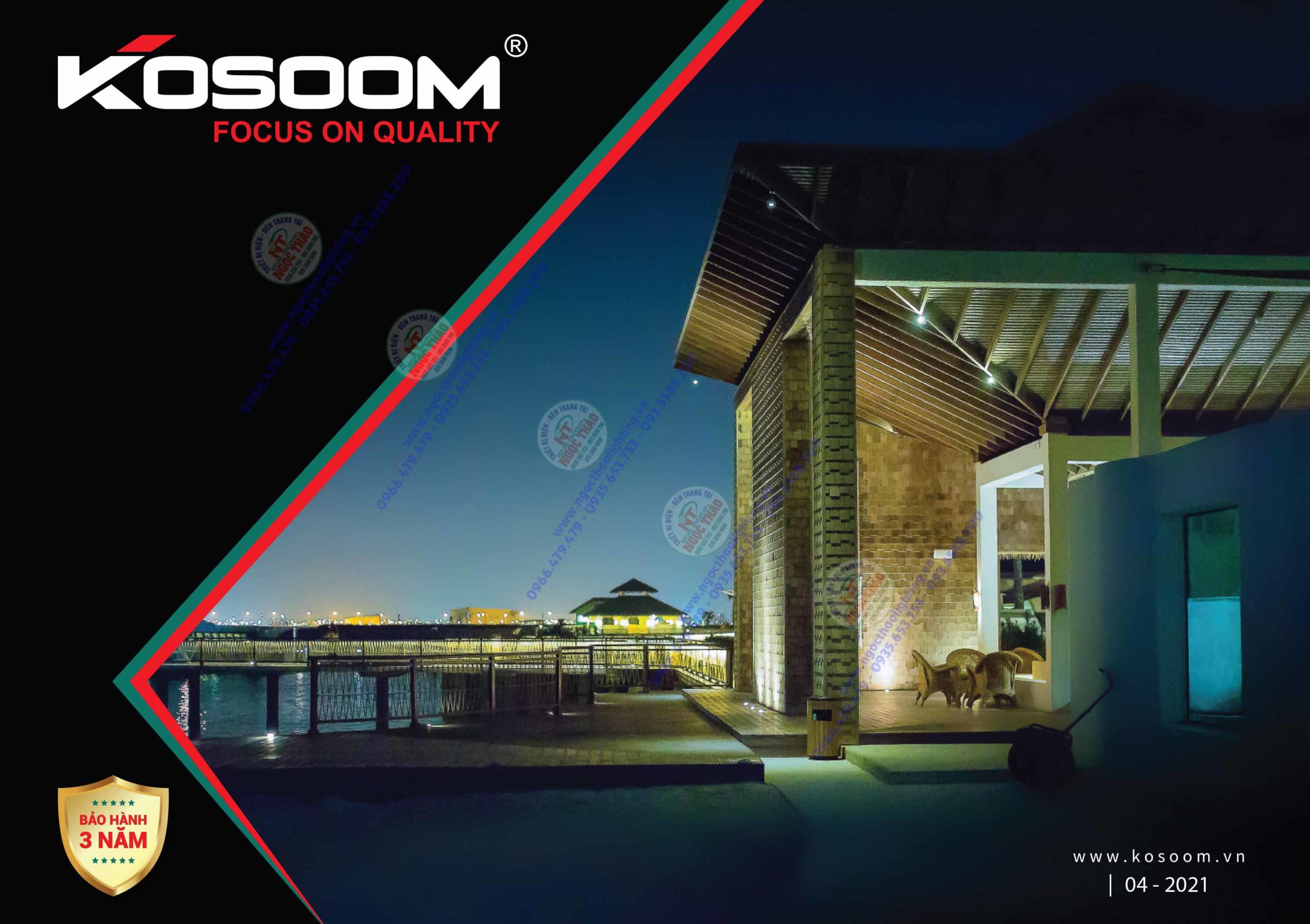 BẢNG BÁO GIÁ VÀ CATALOGUE ĐÈN LED KOSOOM Lighting MỚI NHẤT NĂM 2021