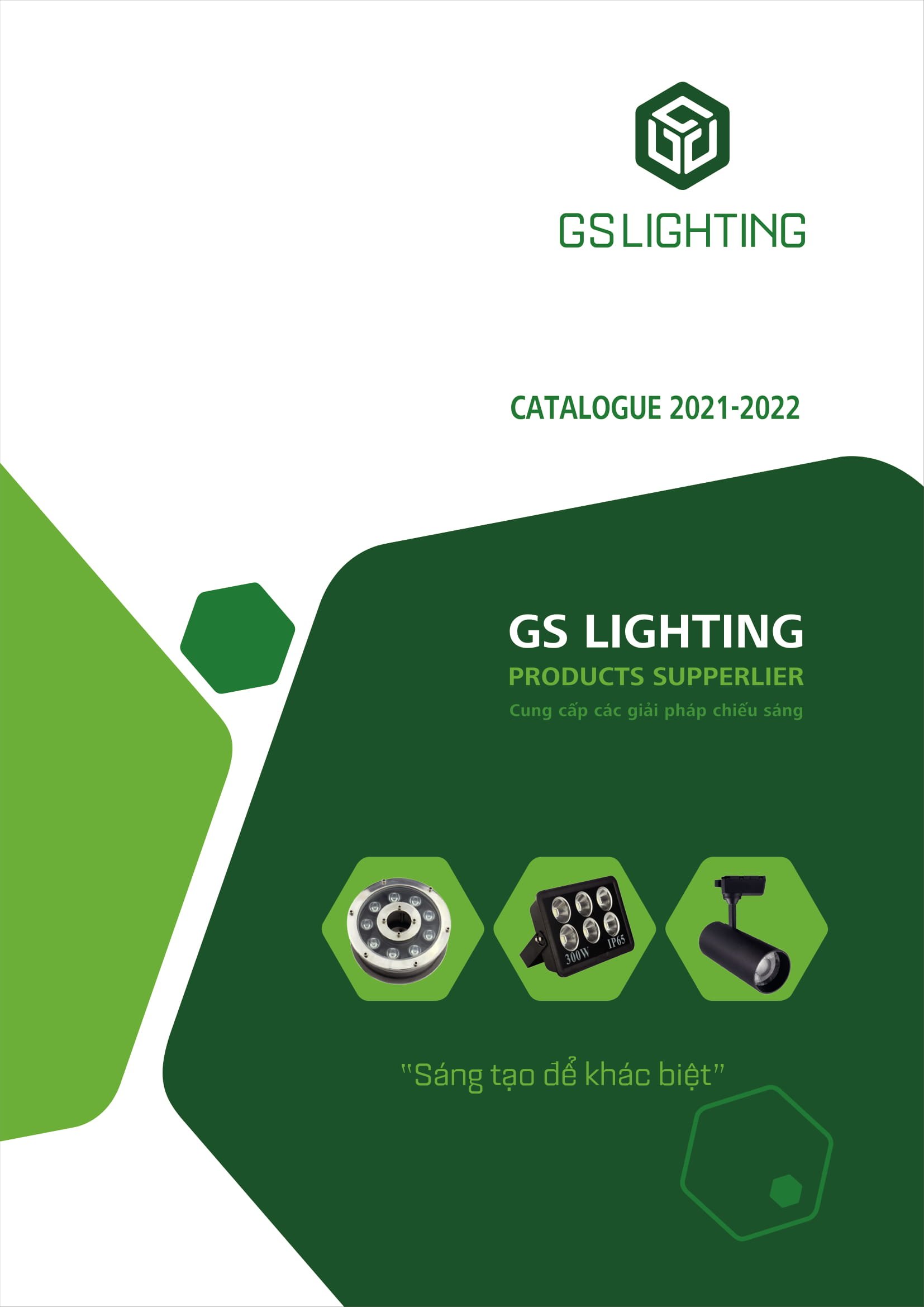 Catalogue Bảng Giá Đèn LED GS Lighting mới nhất năm 2021