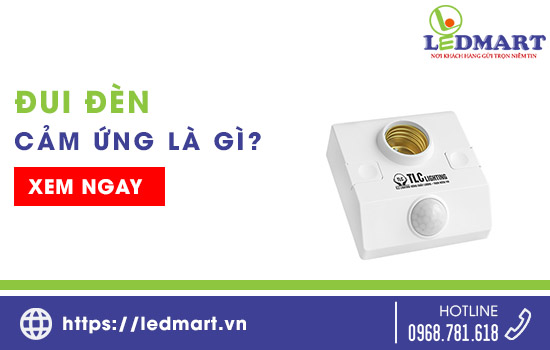 Đui đèn cảm ứng là gì? Hướng dẫn lắp đặt đui đèn cảm ứng