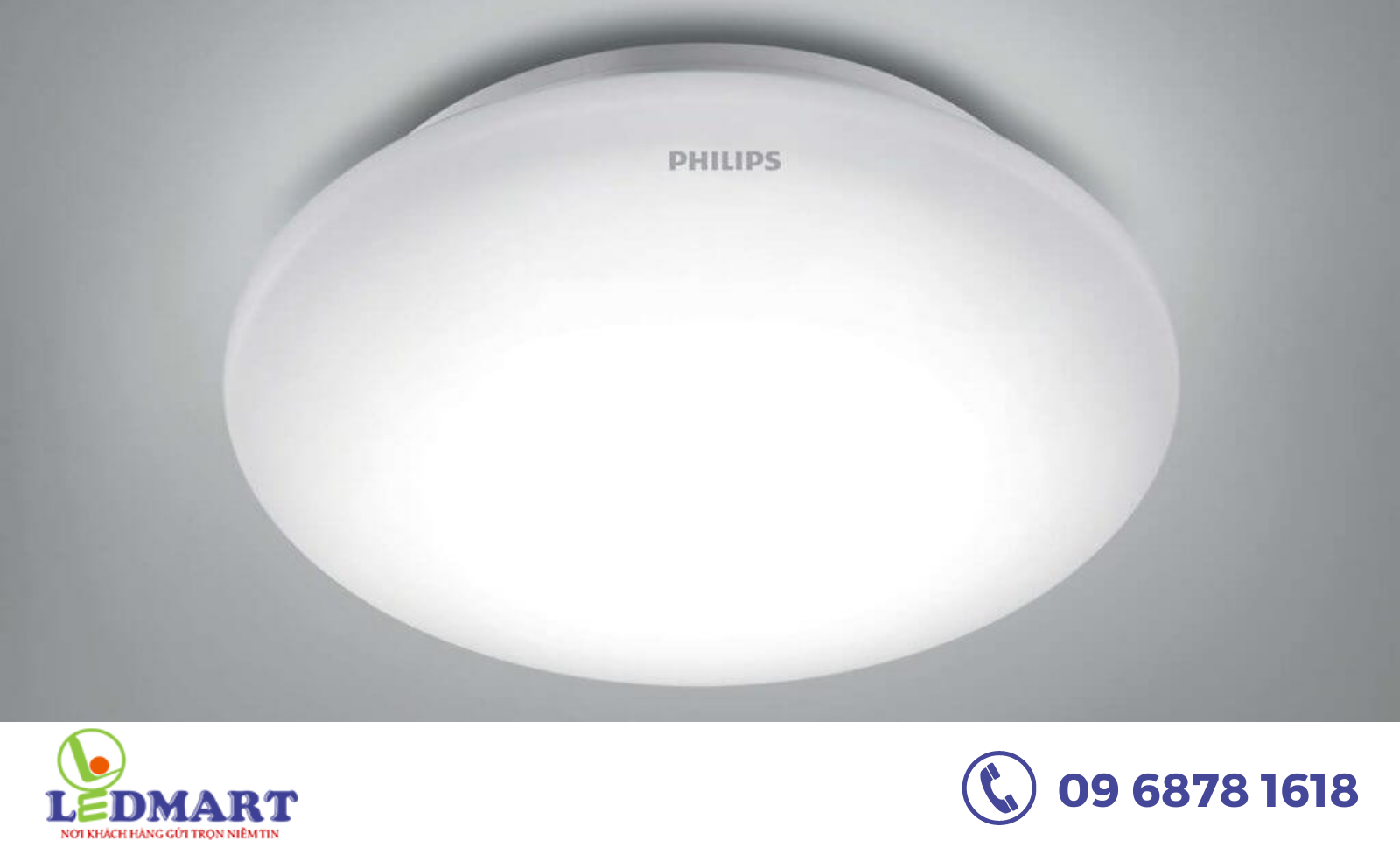 đặc điểm nổi bật của đèn ốp trần Philips
