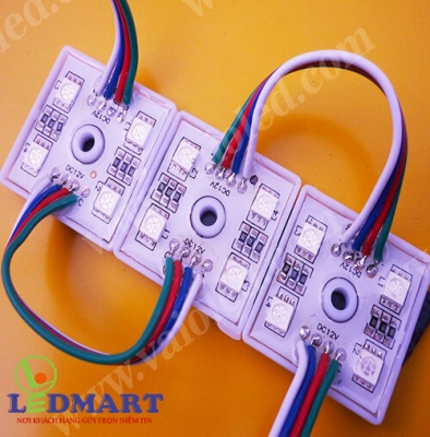 Đèn thanh led modul 4 bóng đổi màu  LT-MODUL5050-DM